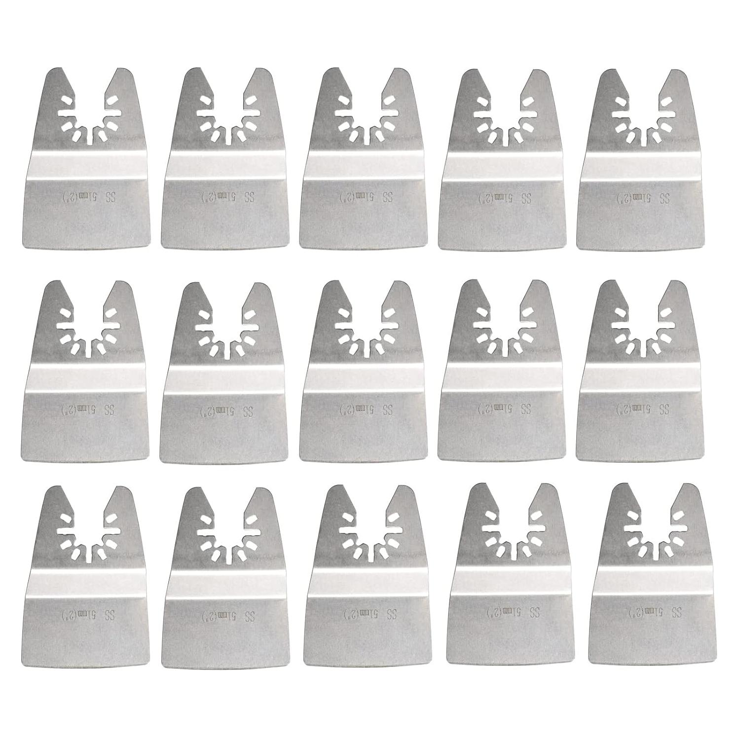 Cuchillas de Raspado Ettonsun 15 Pcs 5,08 cm Acero Inoxidable