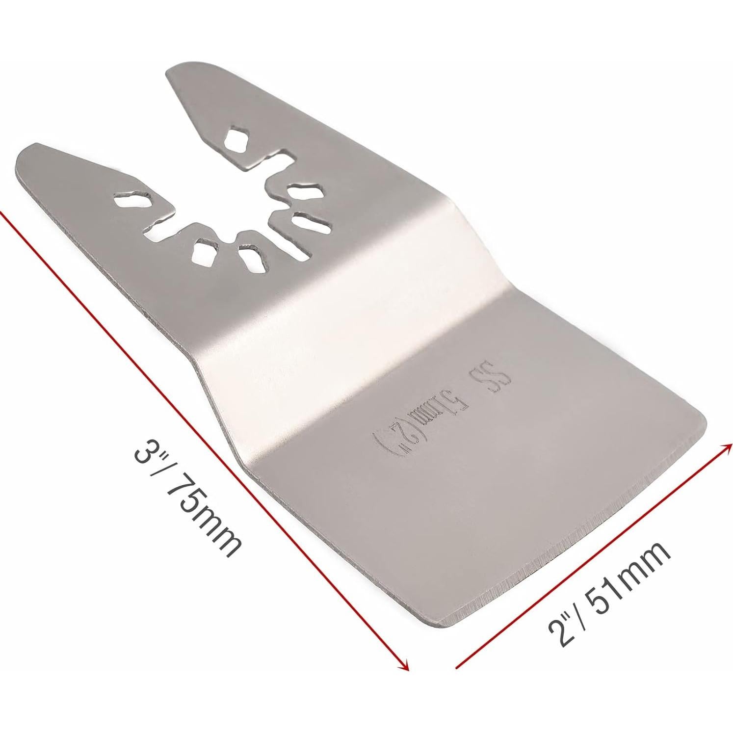 Cuchillas de Raspado Ettonsun 15 Pcs 5,08 cm Acero Inoxidable