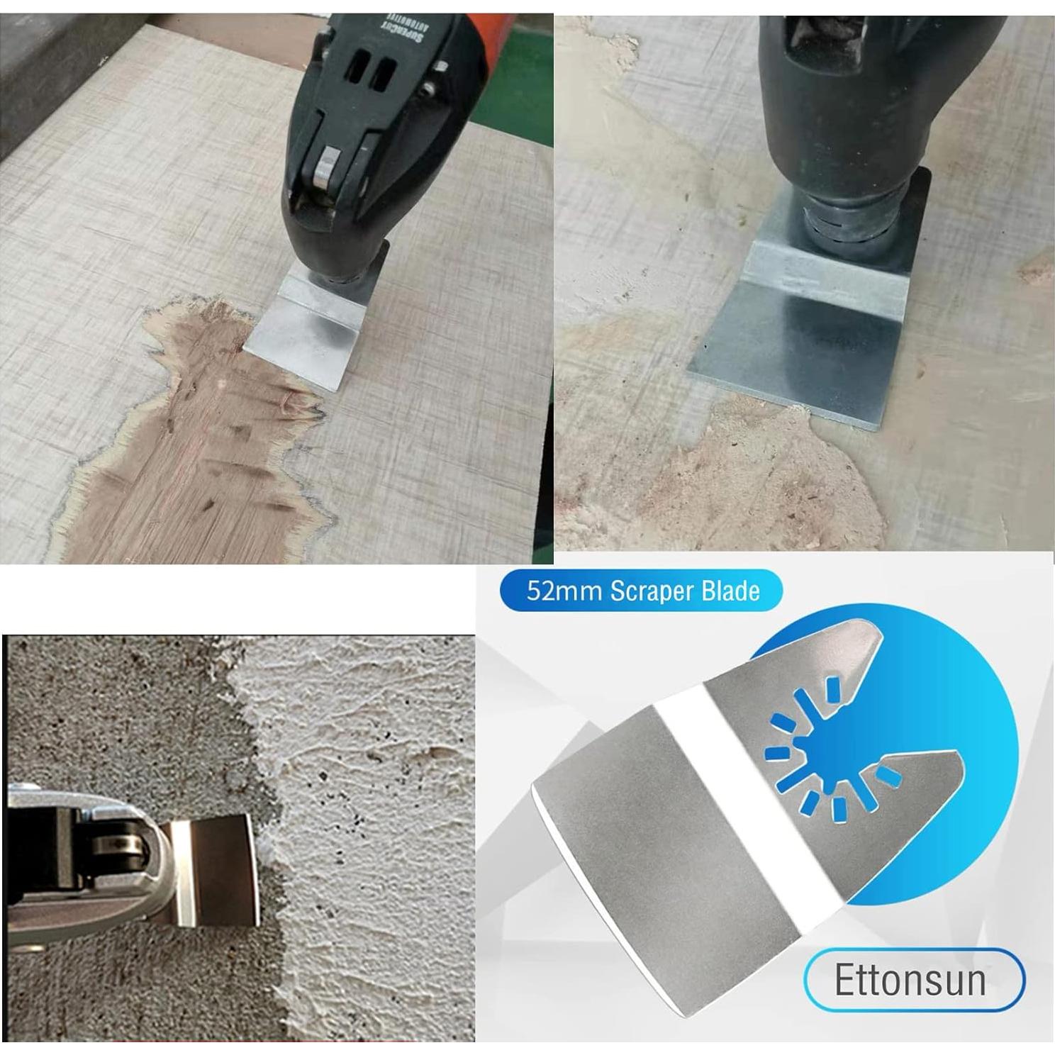 Cuchillas de Raspado Ettonsun 15 Pcs 5,08 cm Acero Inoxidable