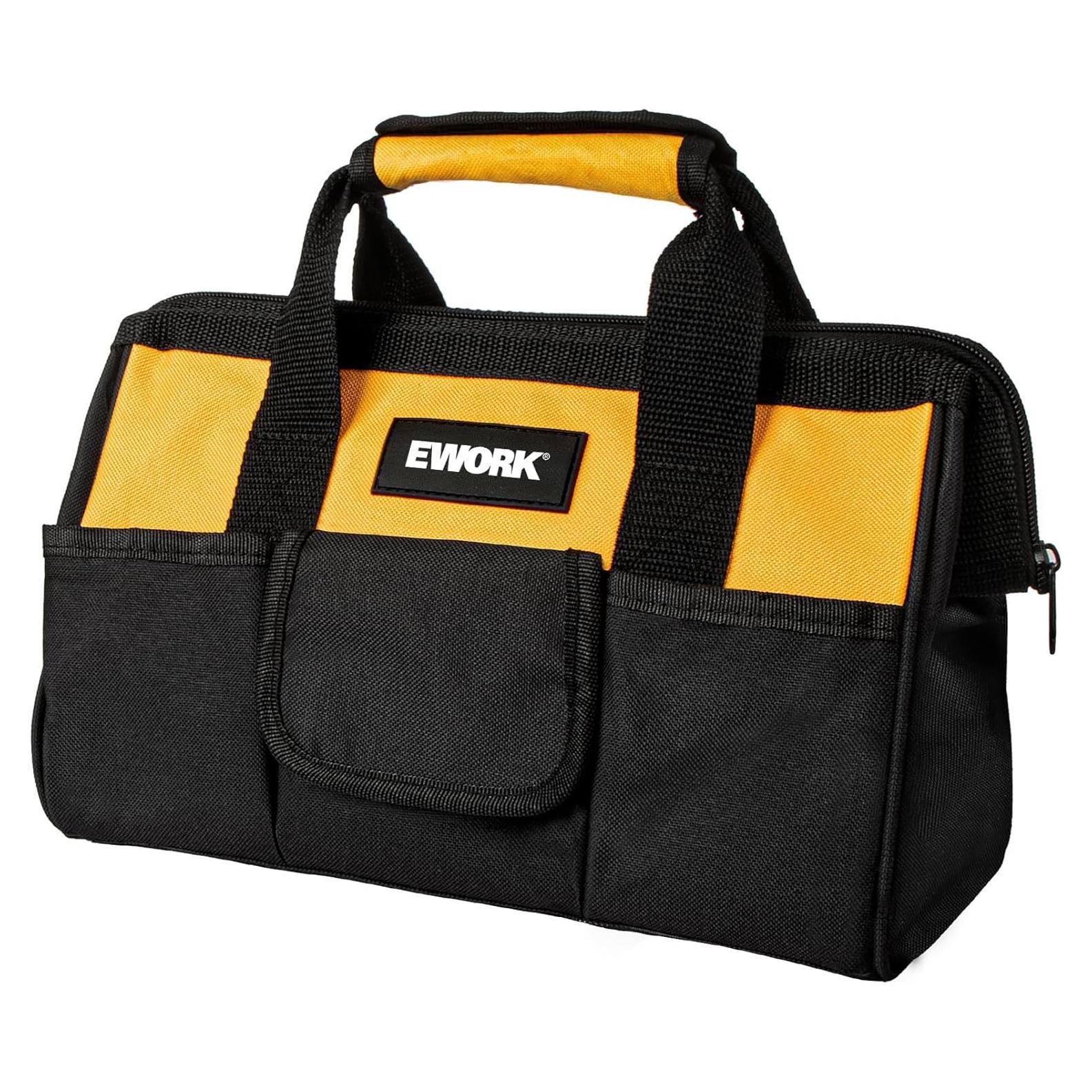 Bolsa de herramientas EWORK EK-12BAG 33x17x22cm 3 bolsillos