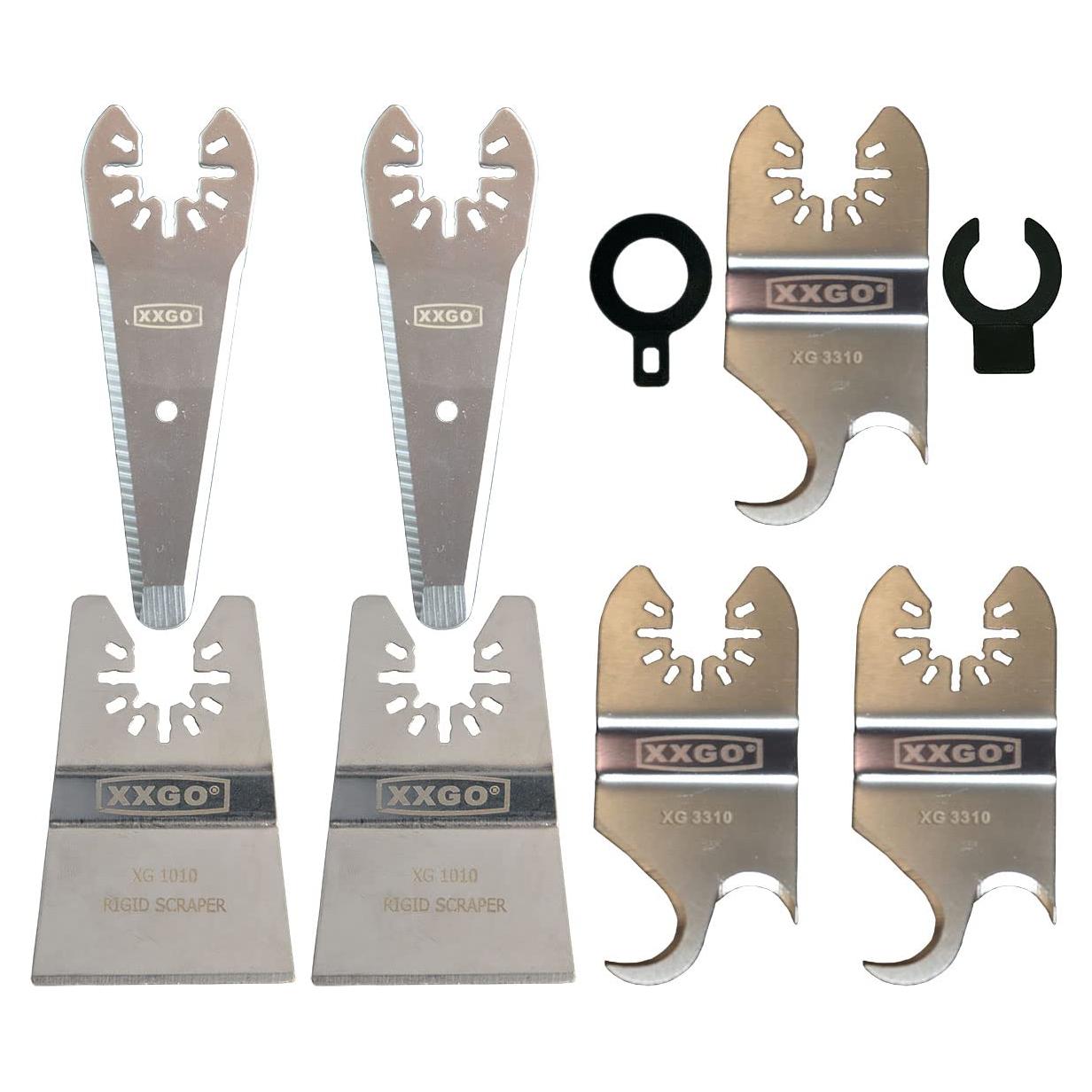 Cuchillas de Corte y Raspado XXGO 7 Pcs Multiherramienta