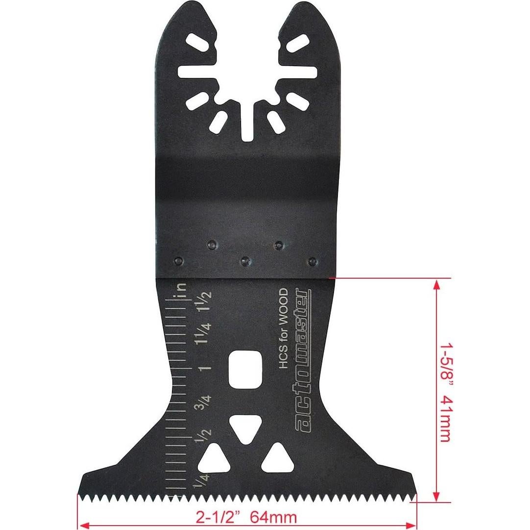 Cuchillas de sierra oscilante ACTOMASTER 8 piezas para madera