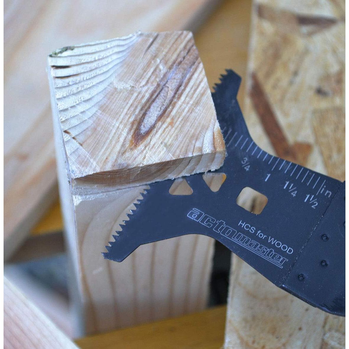 Cuchillas de sierra oscilante ACTOMASTER 8 piezas para madera