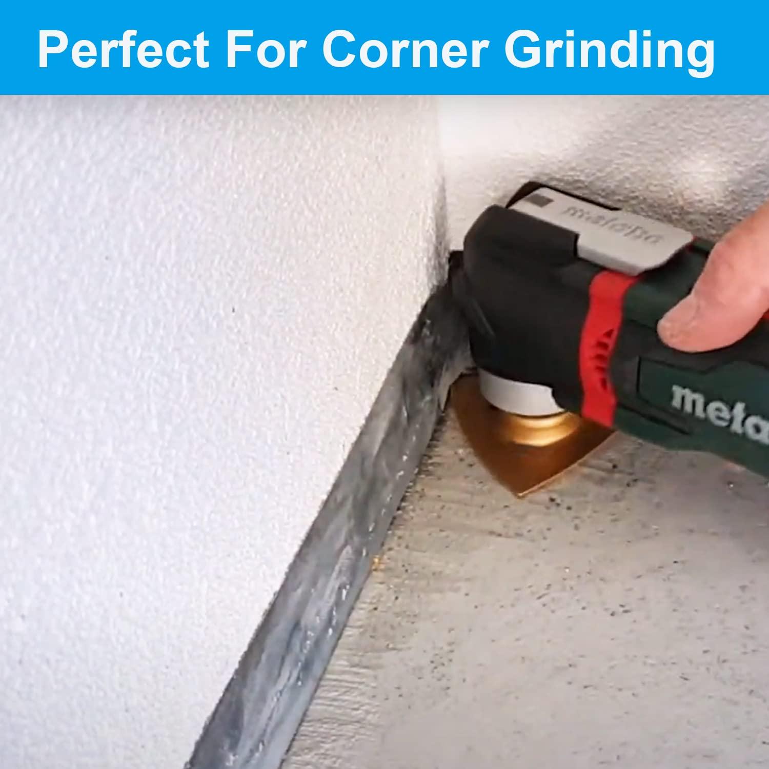 5 Hojas de Raspado Triangulares Carburo MiraShine 7.94 cm