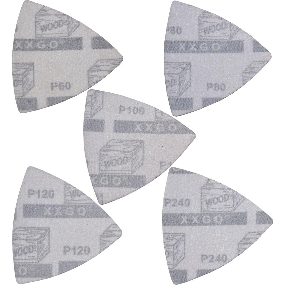 XXGO 102 Pcs Almohadillas Lijado Triangular para Multiherramienta