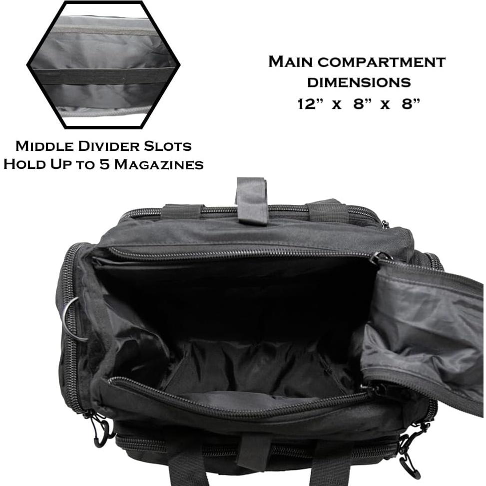 Bolsa Táctica Exos Ex3000 Mediana para Pistolas y Accesorios