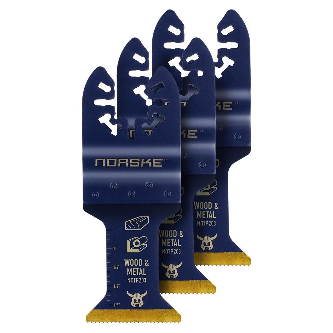 Cuchillas de Corte Flush Norske NOTP272 para Madera y Metal