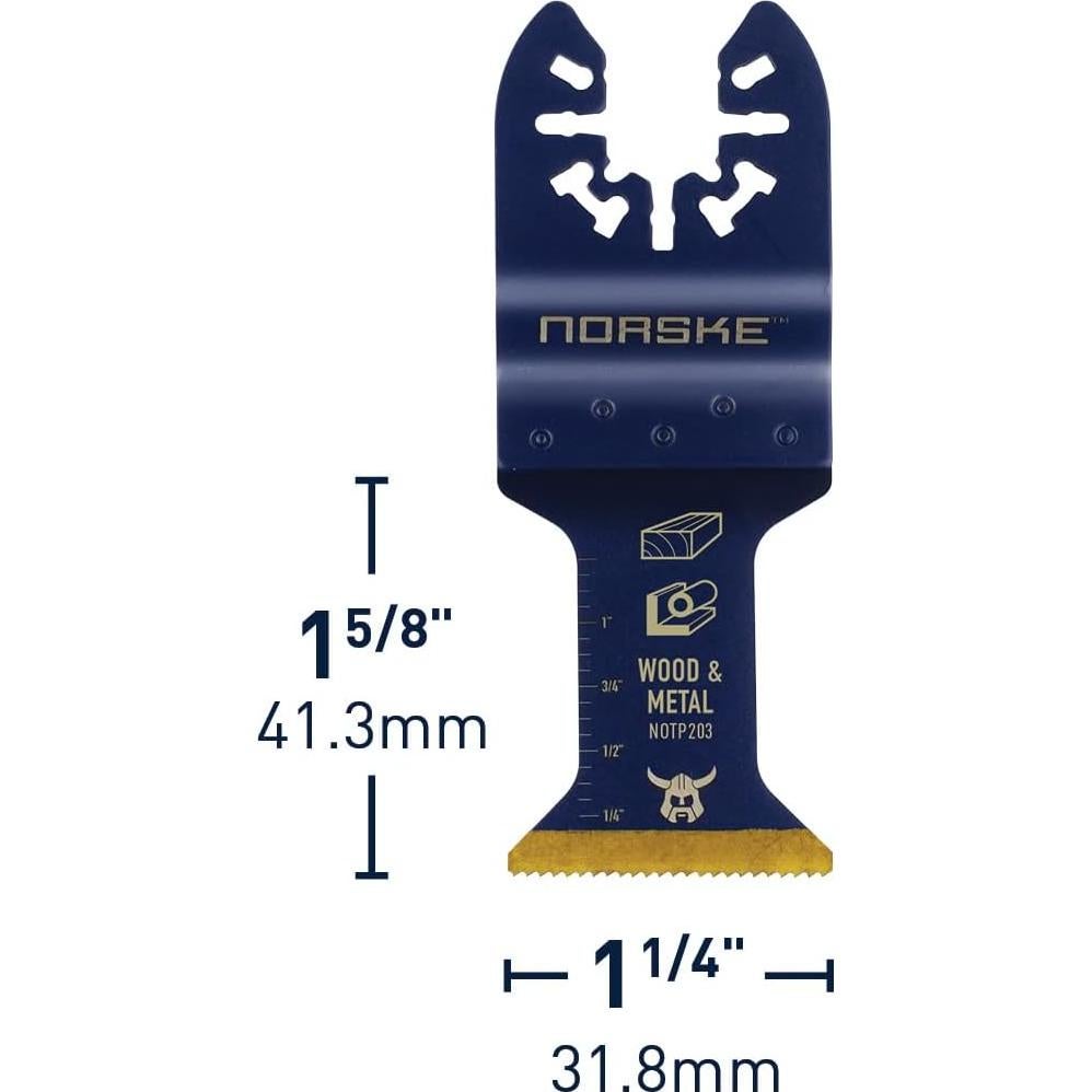 Cuchillas de Corte Flush Norske NOTP272 para Madera y Metal