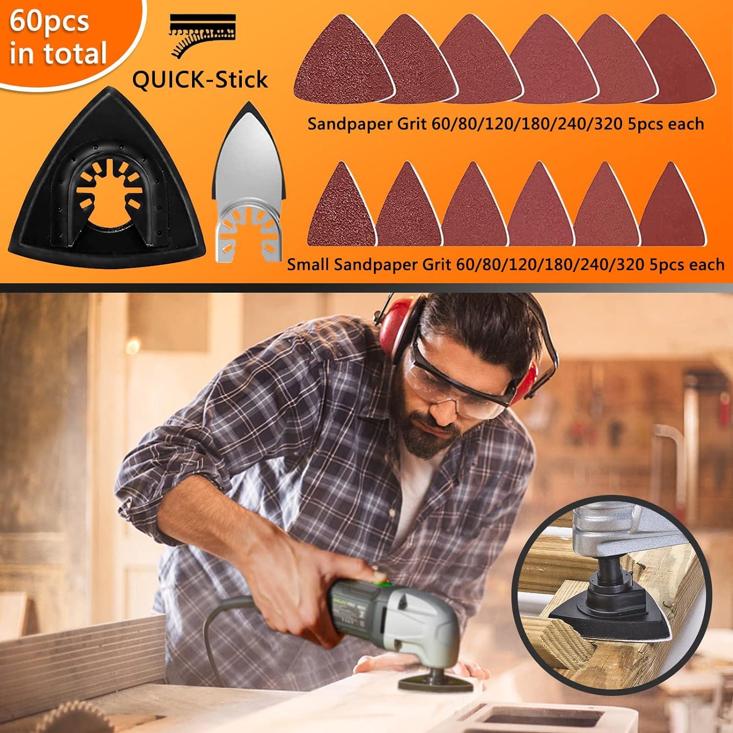 87 Pcs Cuchillas Multiherramienta OTUCO para Madera y Metal