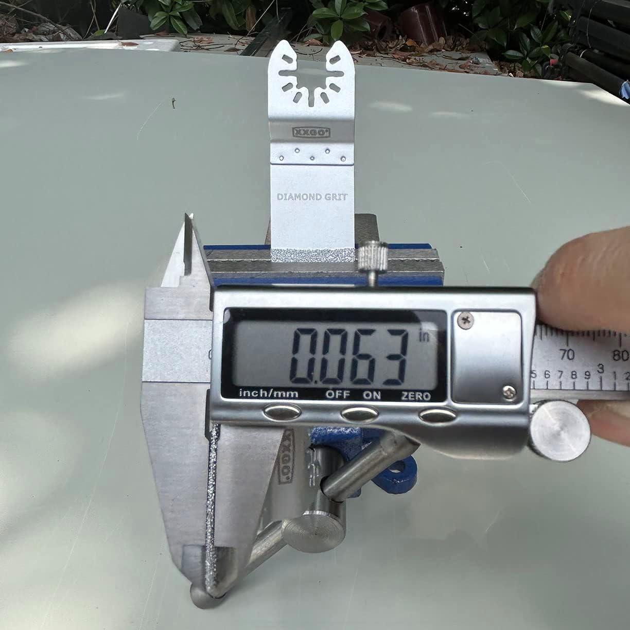 Cuchillas de Diamante XXGO 4 Pcs para Herramienta Oscilante