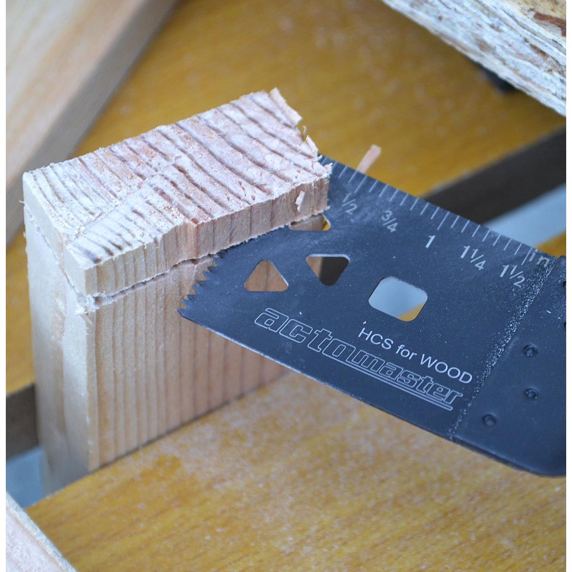 Sierras Oscilantes ACTOMASTER para Madera y Drywall - 15 Pzas