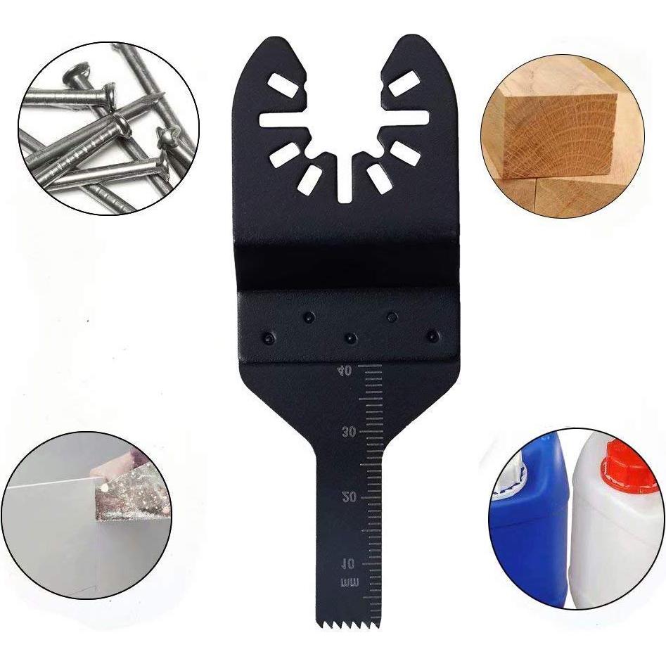 10 Hojas de Sierra Oscilante MZY 10 mm para Madera y Metal