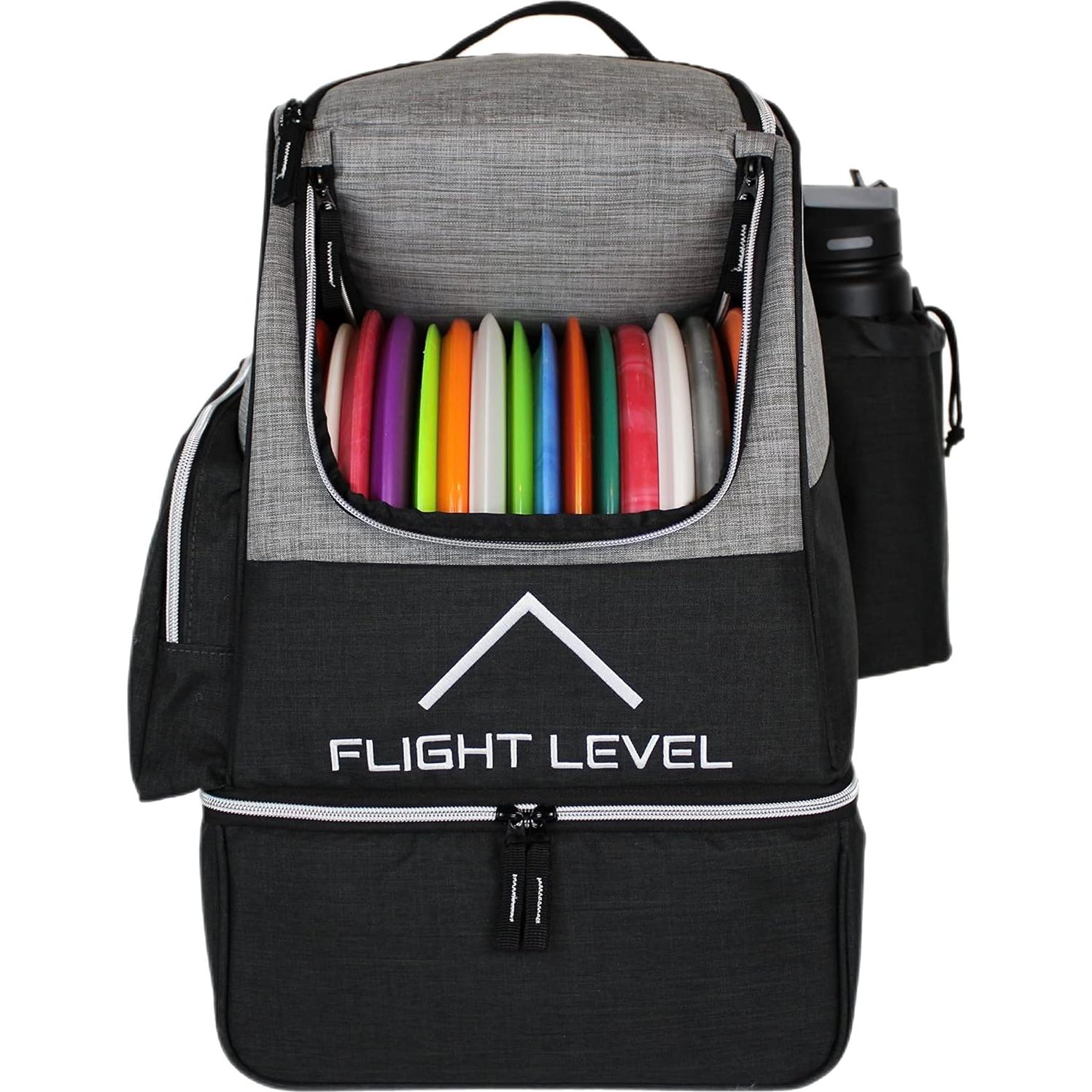 Mochila Disc Golf Flight Level con Cooler Aislado 20 Discos