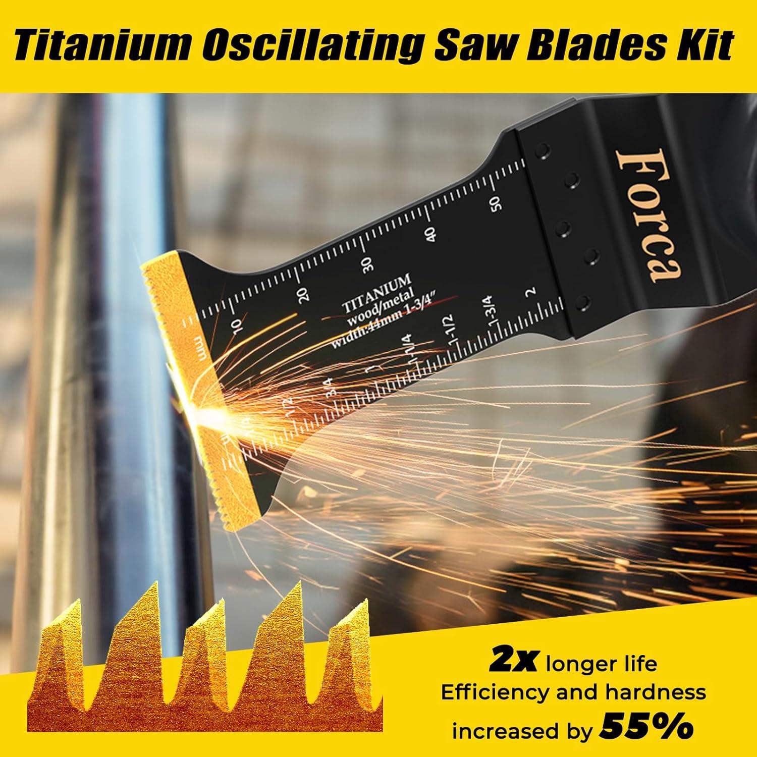 Kits de Hojas para Herramientas Multi FORCA 130 Piezas