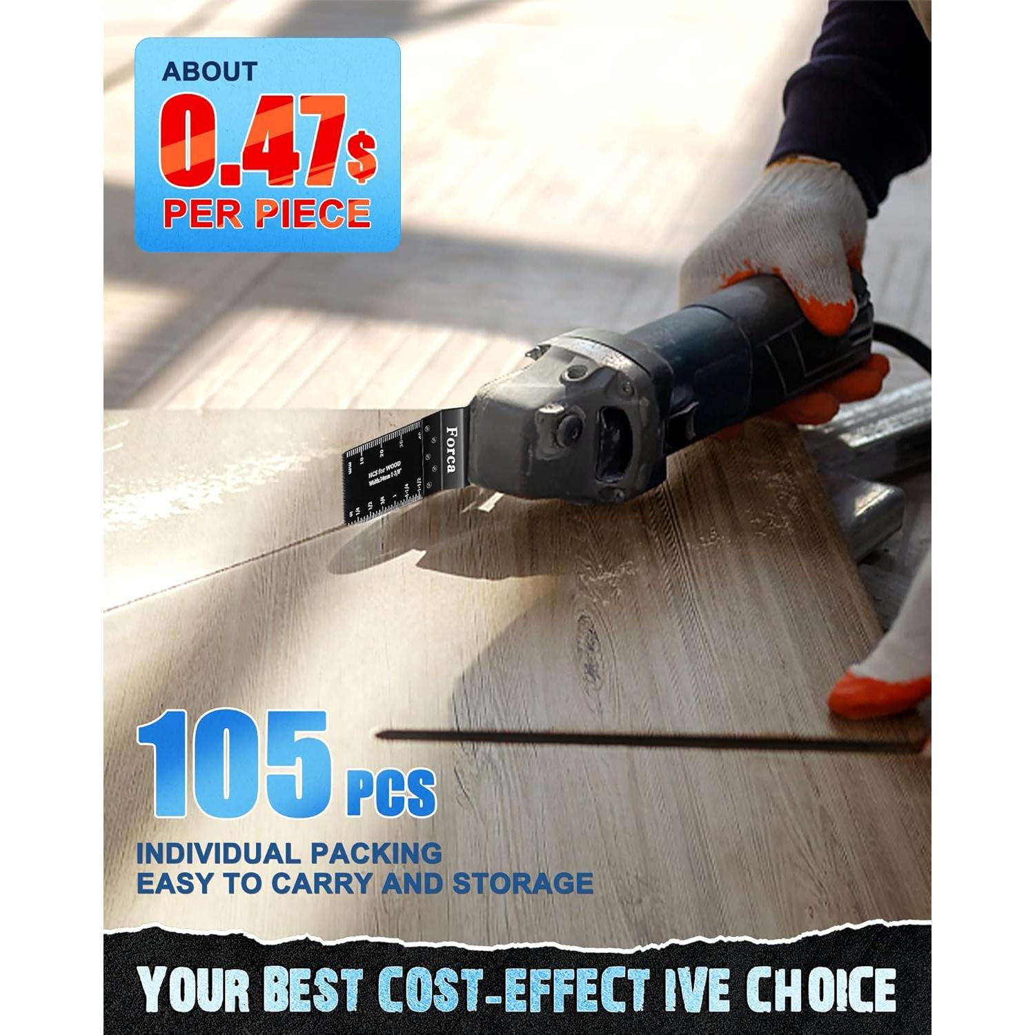 Kits de Hojas para Herramientas Multi FORCA 130 Piezas