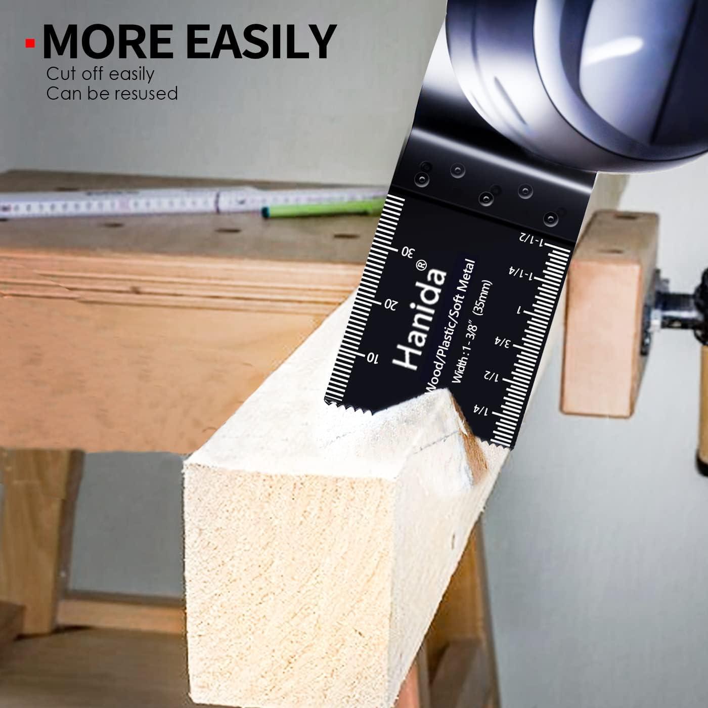 56 Hojas de Sierra Oscilante Hanida para Madera y Metal