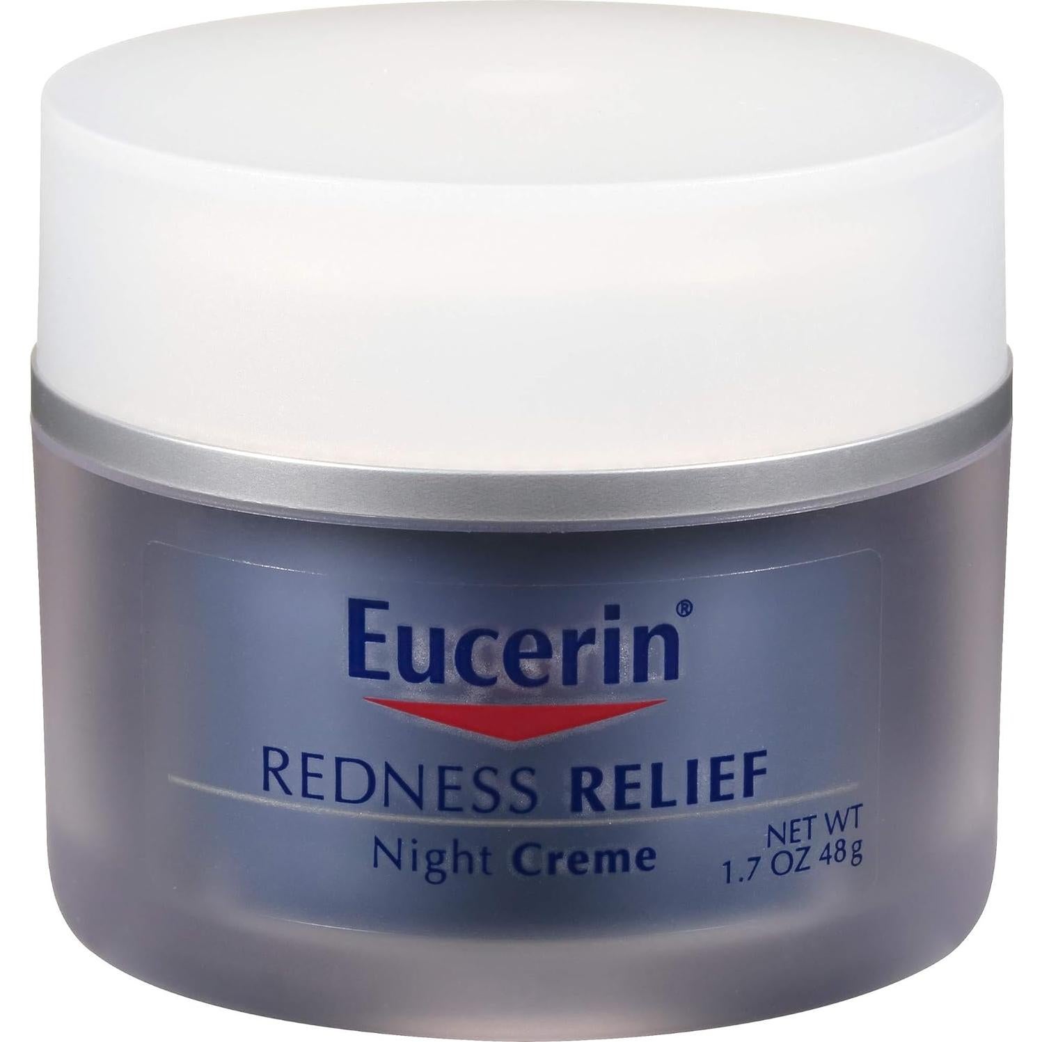 Crema Nocturna Eucerin Alivio Enrojecimiento 48 g Piel Sensible