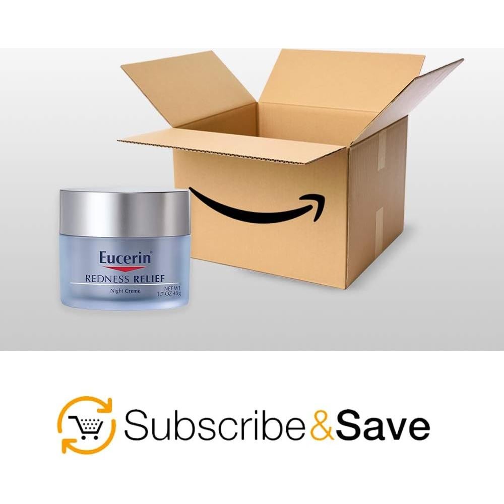 Crema Nocturna Eucerin Alivio Enrojecimiento 48 g Piel Sensible