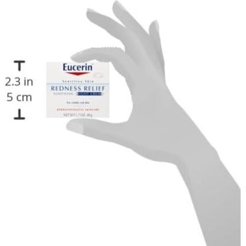 Crema Nocturna Eucerin Alivio Enrojecimiento 48 g Piel Sensible