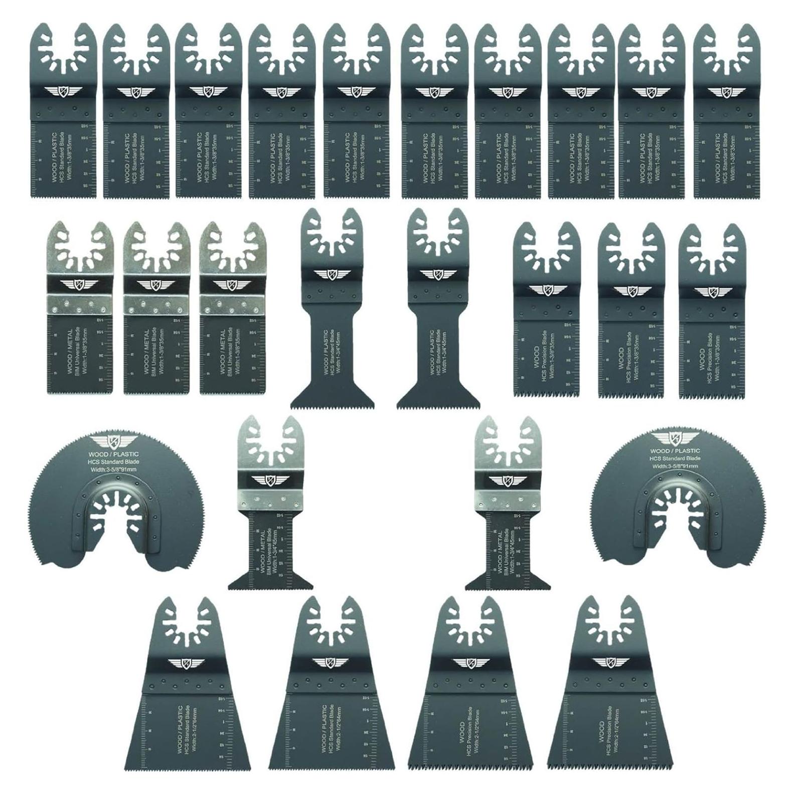 Kit de Cuchillas TopsTools FAKA26A 26 Piezas para Herramientas