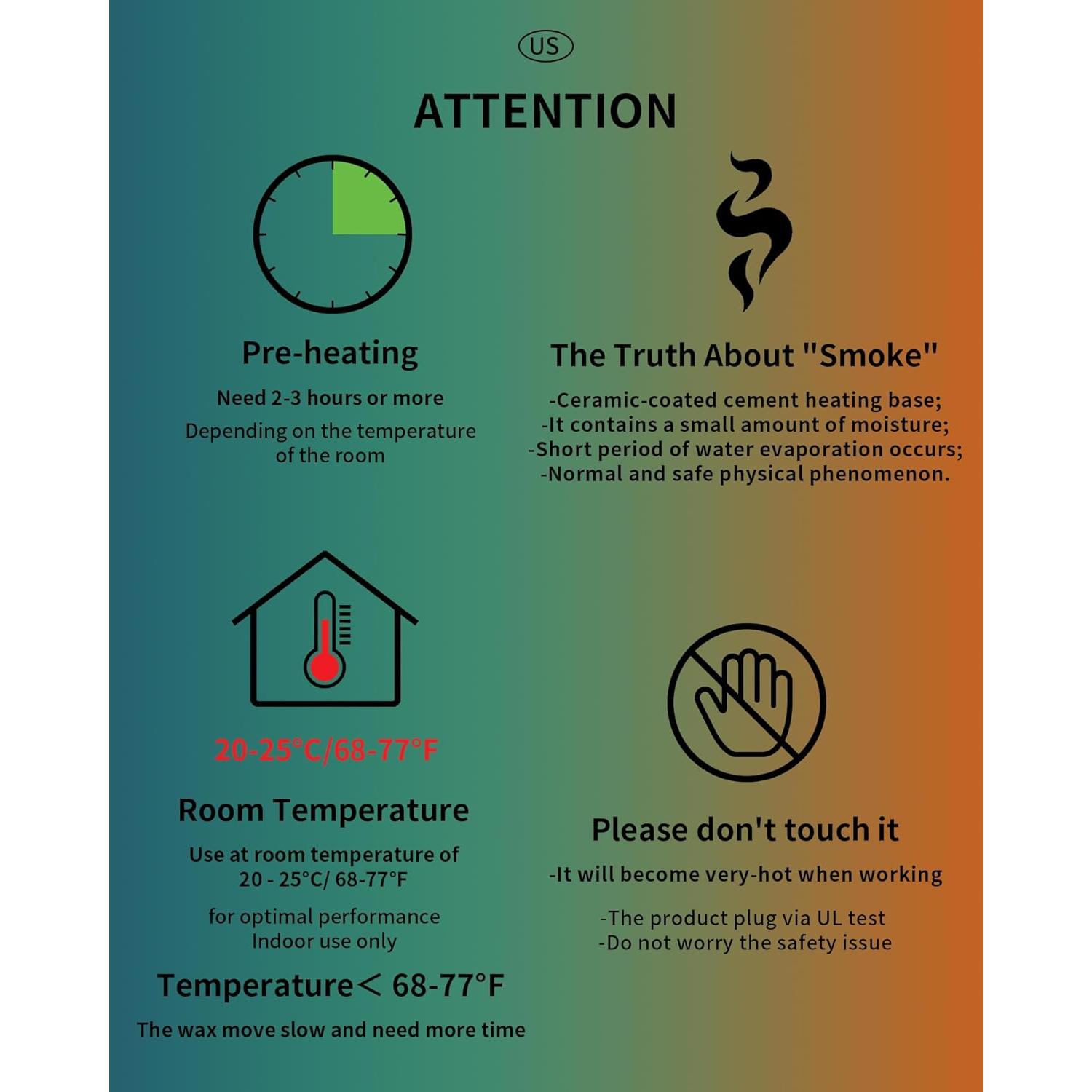 Lámpara de Movimiento Líquido Elomavapa 33 cm 17 Colores LED