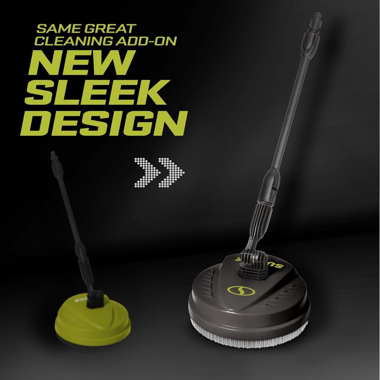 Portable Pressure Washer Attachment, Multi Surface Cleaner, 10 Inch, Green/Black - Professional Cleaning Equipment, Parts, and Accessories for Home, Yard, and Garage, SPX-PCA10