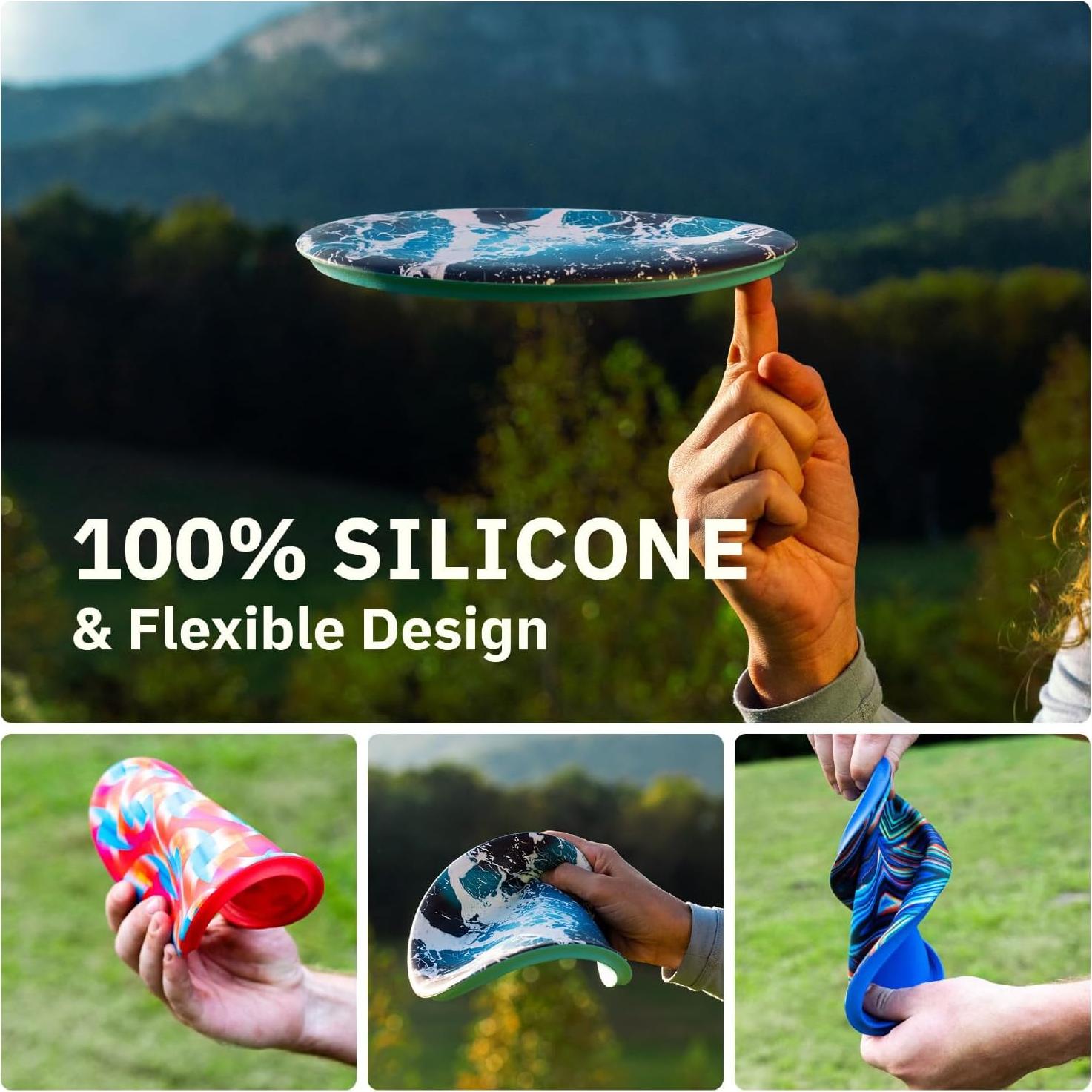 Disco Volador Waboba Wingman Pro Silicona Tundra 21cm