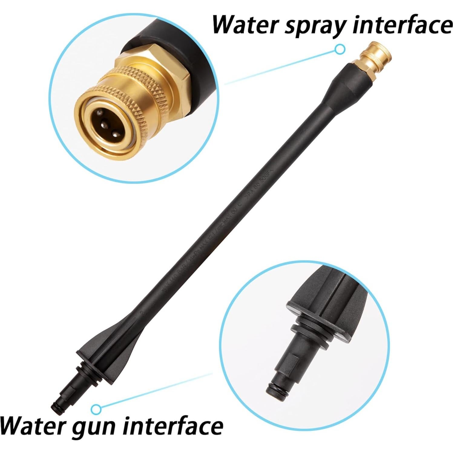 Kit de pistola de pulverización Mairbear 2000 PSI con 5 boquillas