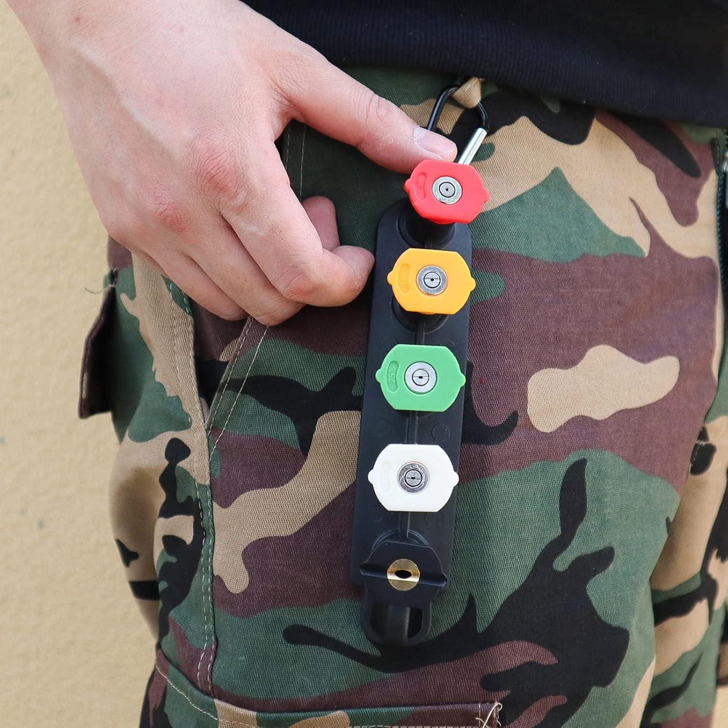 Kit Pistola Pulverización BEARFORCE 5 Boquillas Turbo