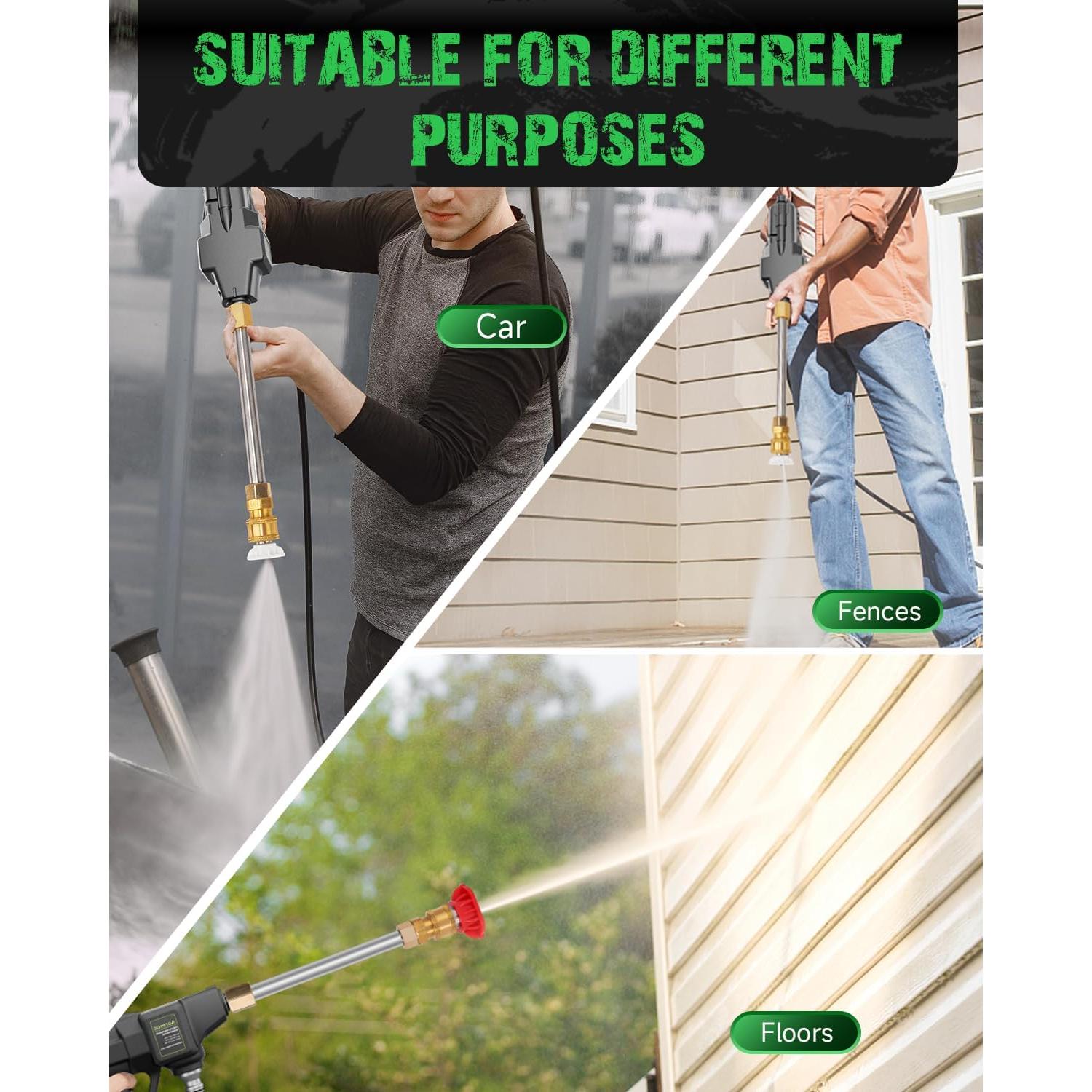 Lavadora a Presión Inalámbrica Aoresac 800 PSI 1.56 GPM