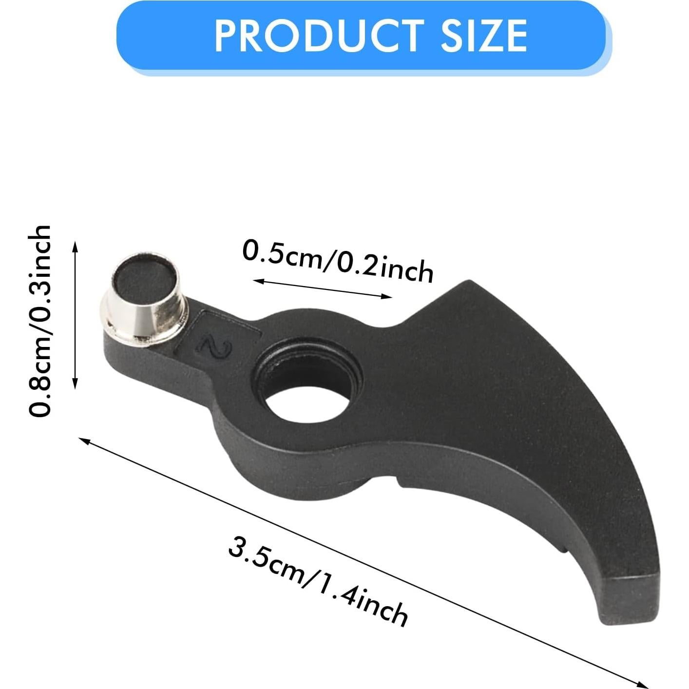 Conjunto de Palanca de Reemplazo Eyoloty 90567079 para Black Decker GH610 y GH900