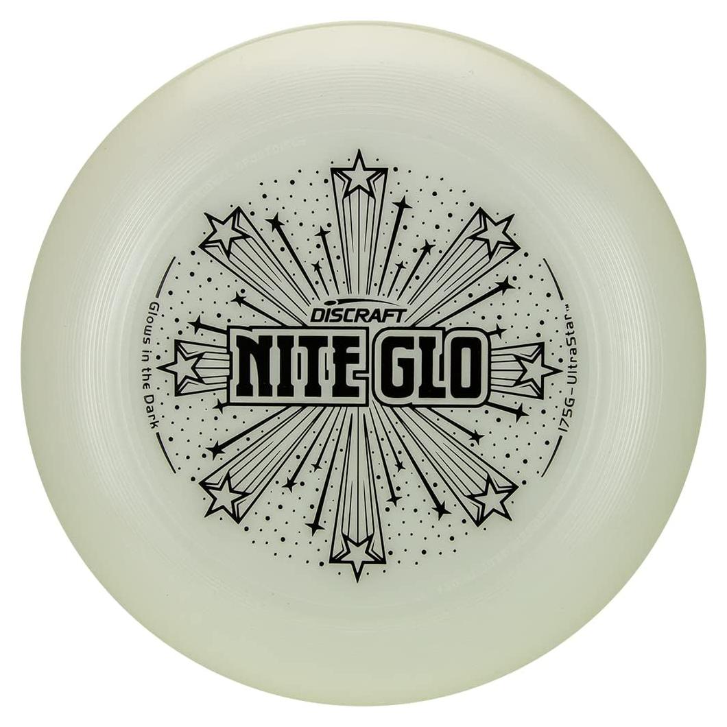 Discraft Disco Deportivo UltraStar 175g Nite Glo Brillante
