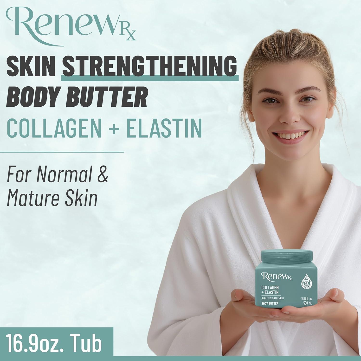 Manteca Corporal RENEW RX con Colágeno y Elastina 453.6 g