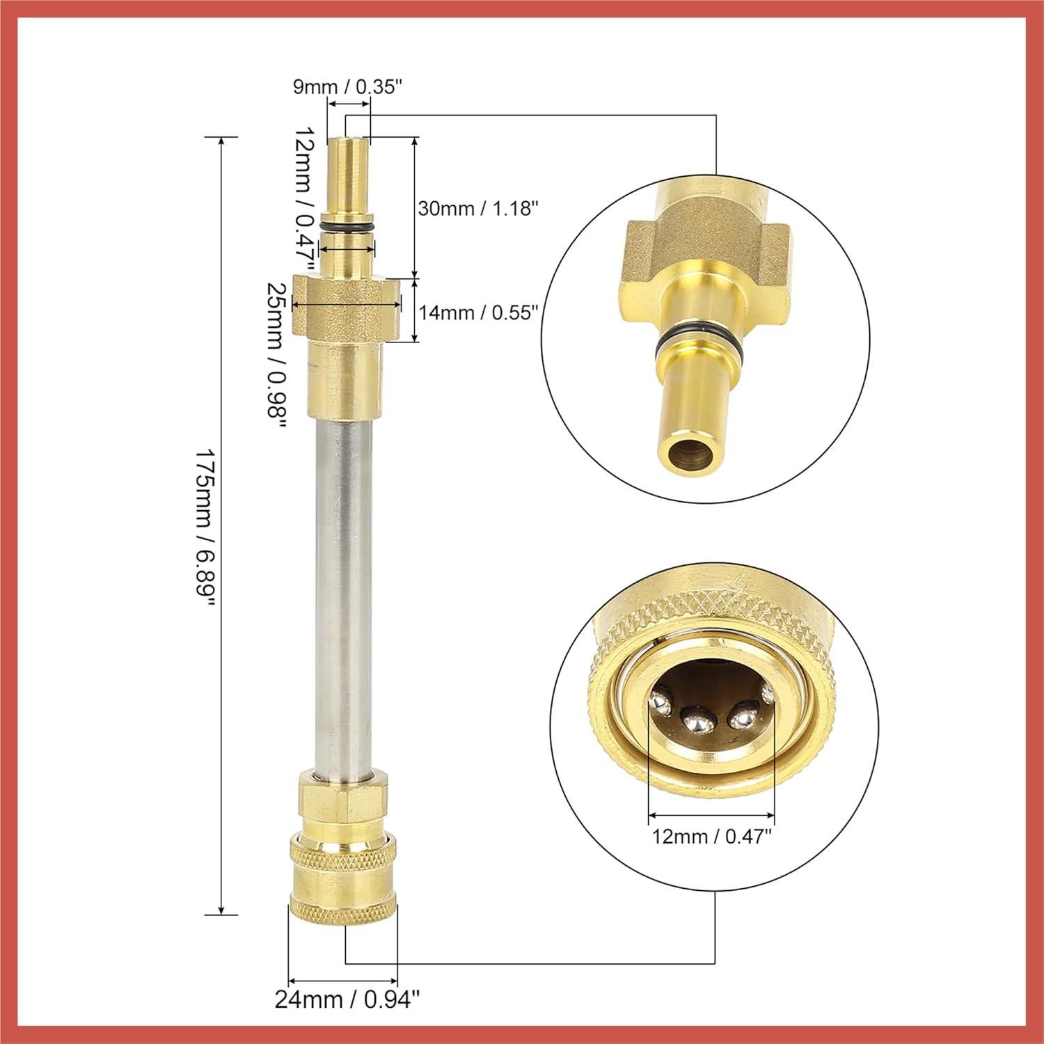 Pistola de Lavado a Presión ACROPIX con Adaptador para Decker