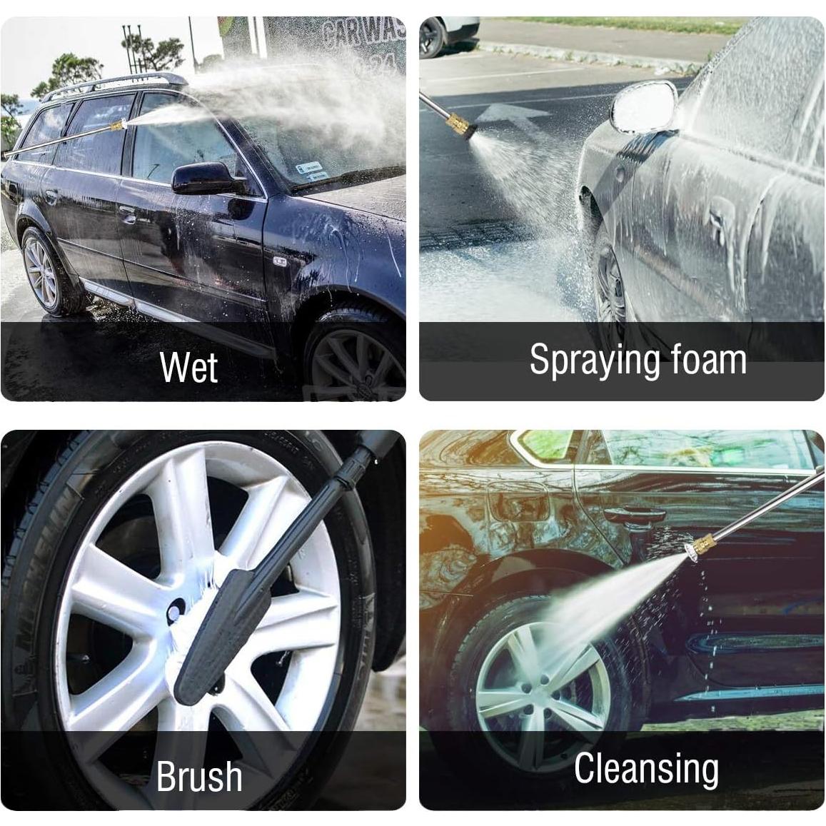 Lavadora a Presión Goplus 3000PSI Eléctrica 2000W Azul