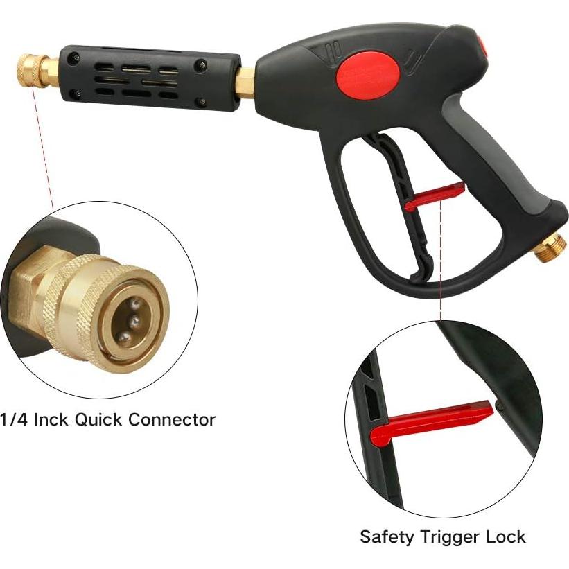 Pistola de Lavado a Presión Sooprinse 4000 PSI 5 Boquillas