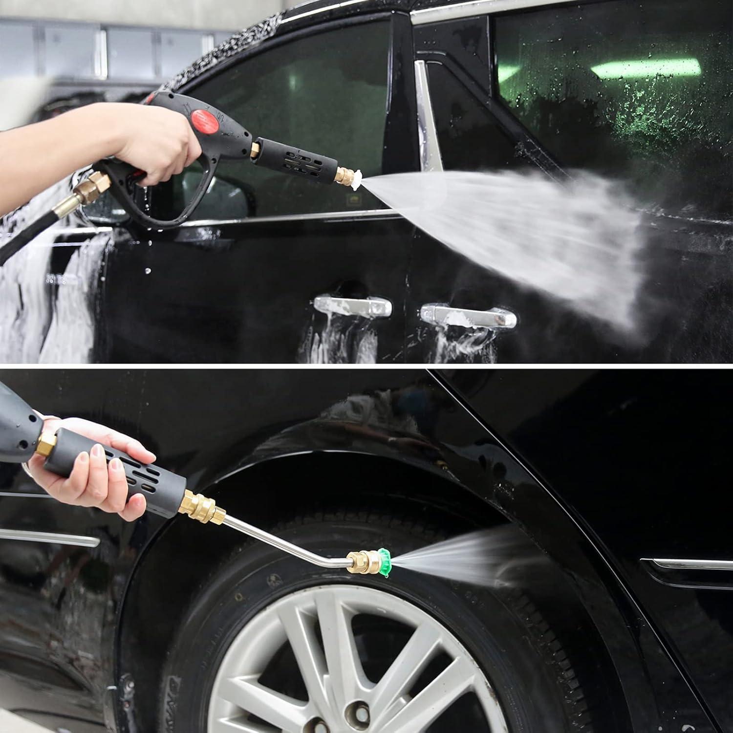 Pistola de Lavado a Presión Sooprinse 4000 PSI 5 Boquillas