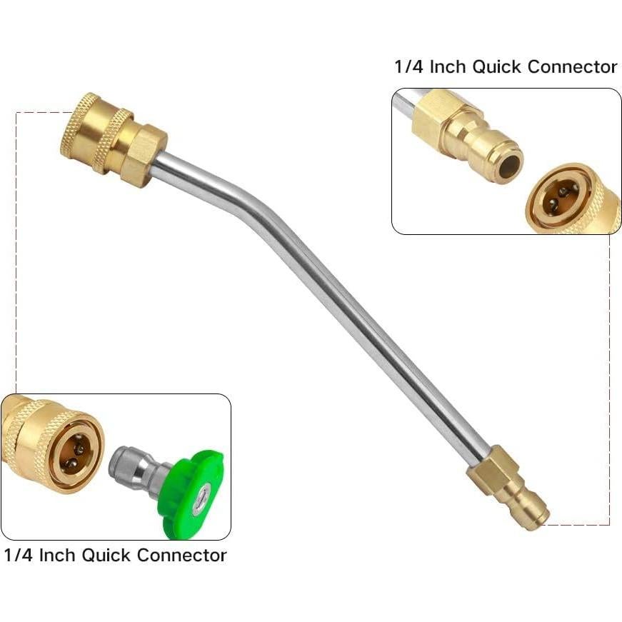 Pistola de Lavado a Presión Sooprinse 4000 PSI 5 Boquillas
