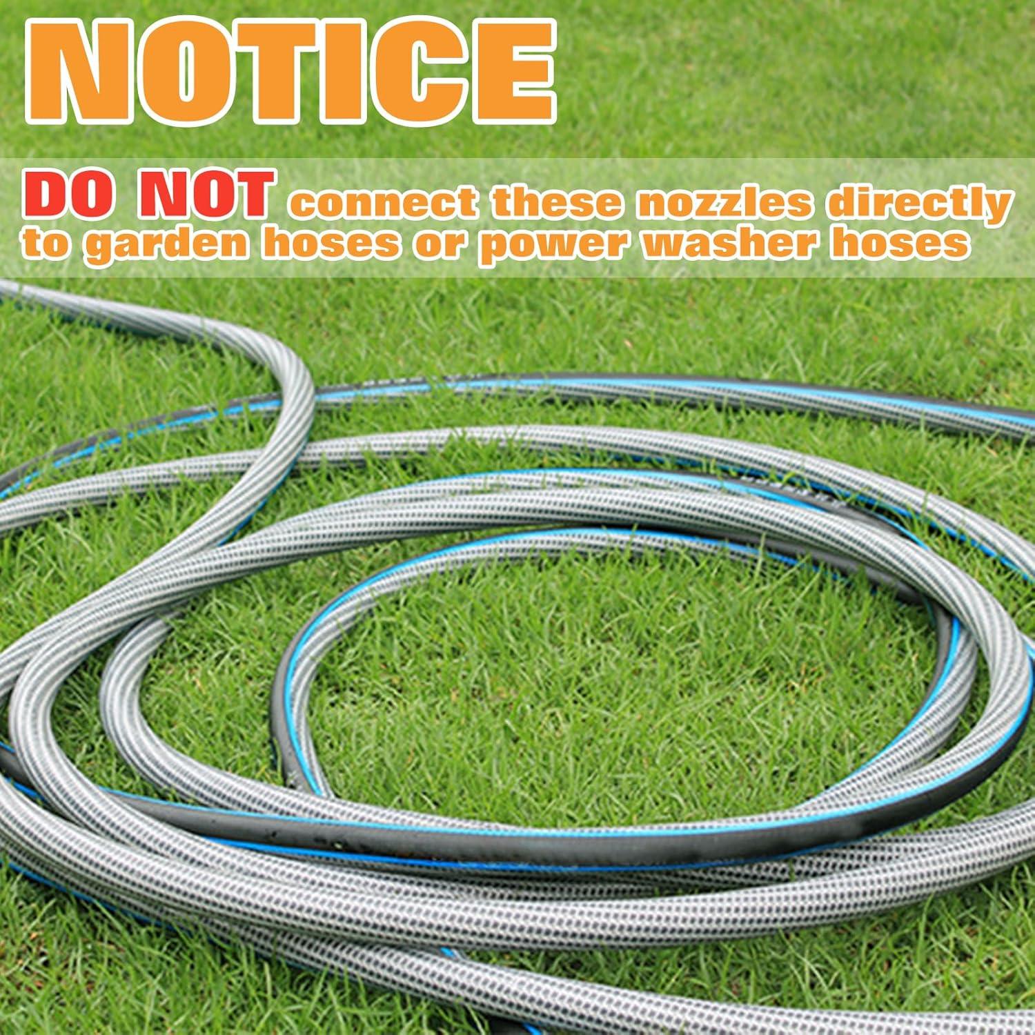 Boquilla Turbo Rotativa LEONTOOL 3600 PSI con 5 Grados