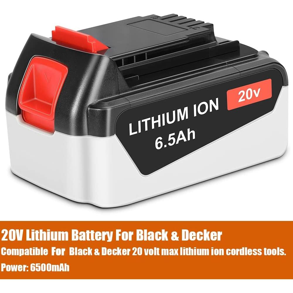 Batería JYJZPB 6.5Ah 20V Compatible Black & Decker
