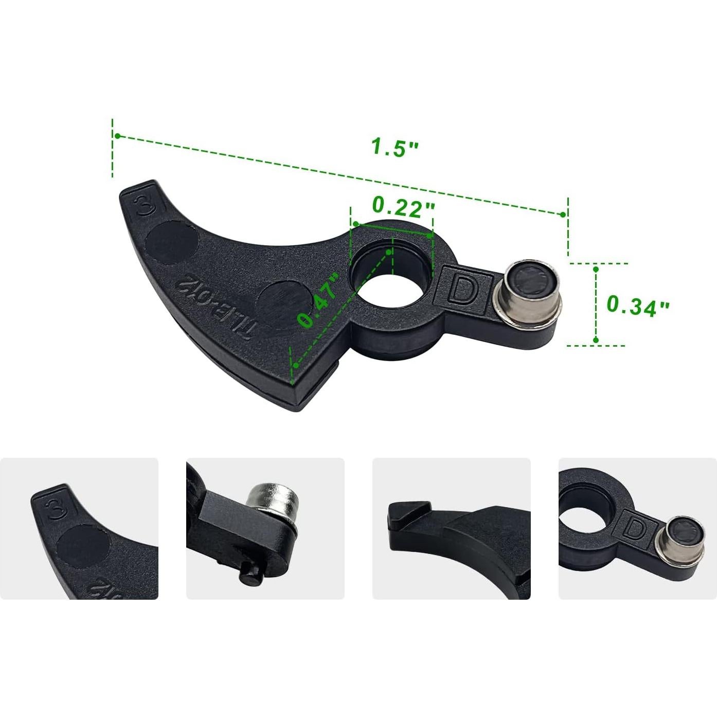 Paquete de 6 Palancas de Recortadora Black&Decker LST220