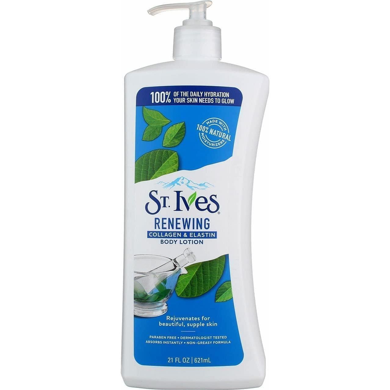 Loción Renovadora de Piel St Ives 595ml Colágeno y Elastina