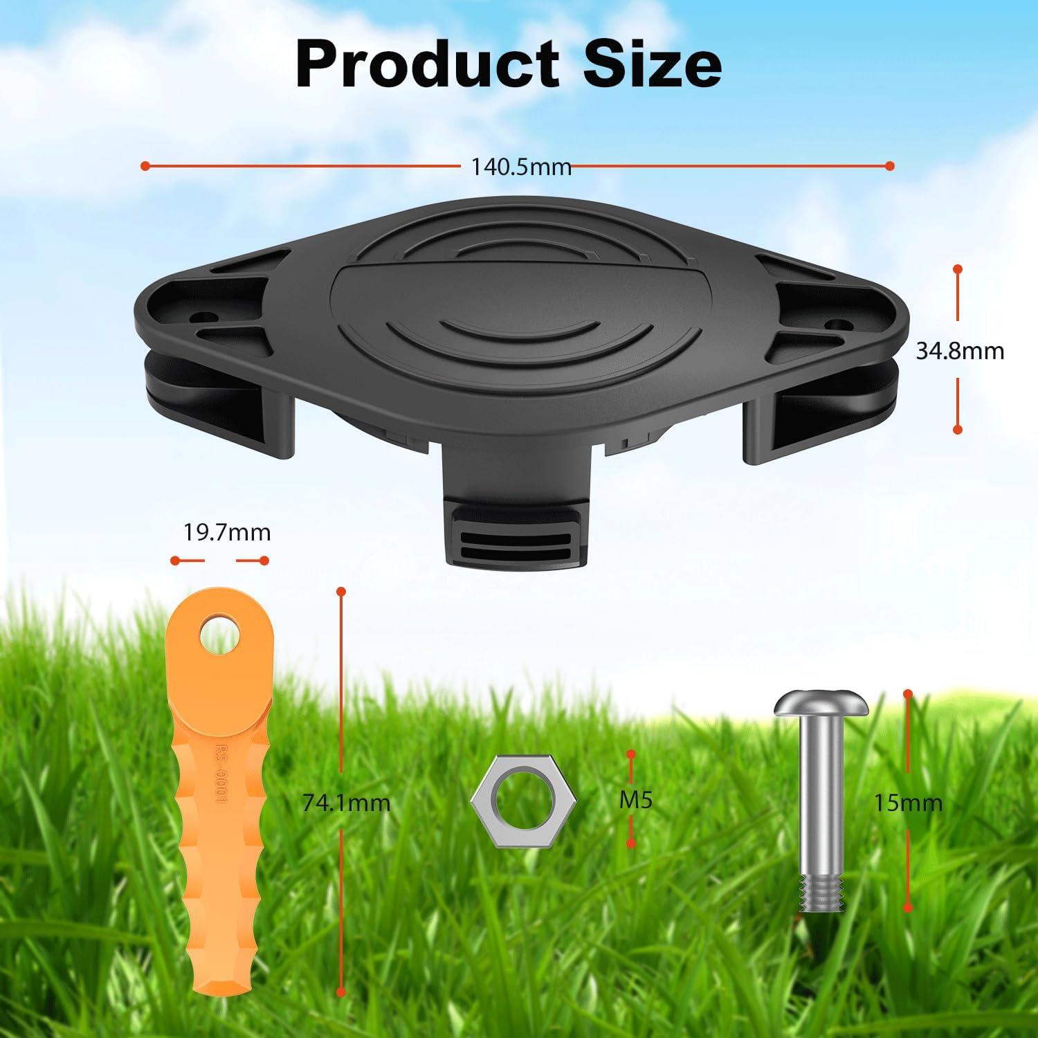 Cabezal de cuchillas RIVERSHINE para Black Decker GH900 y más