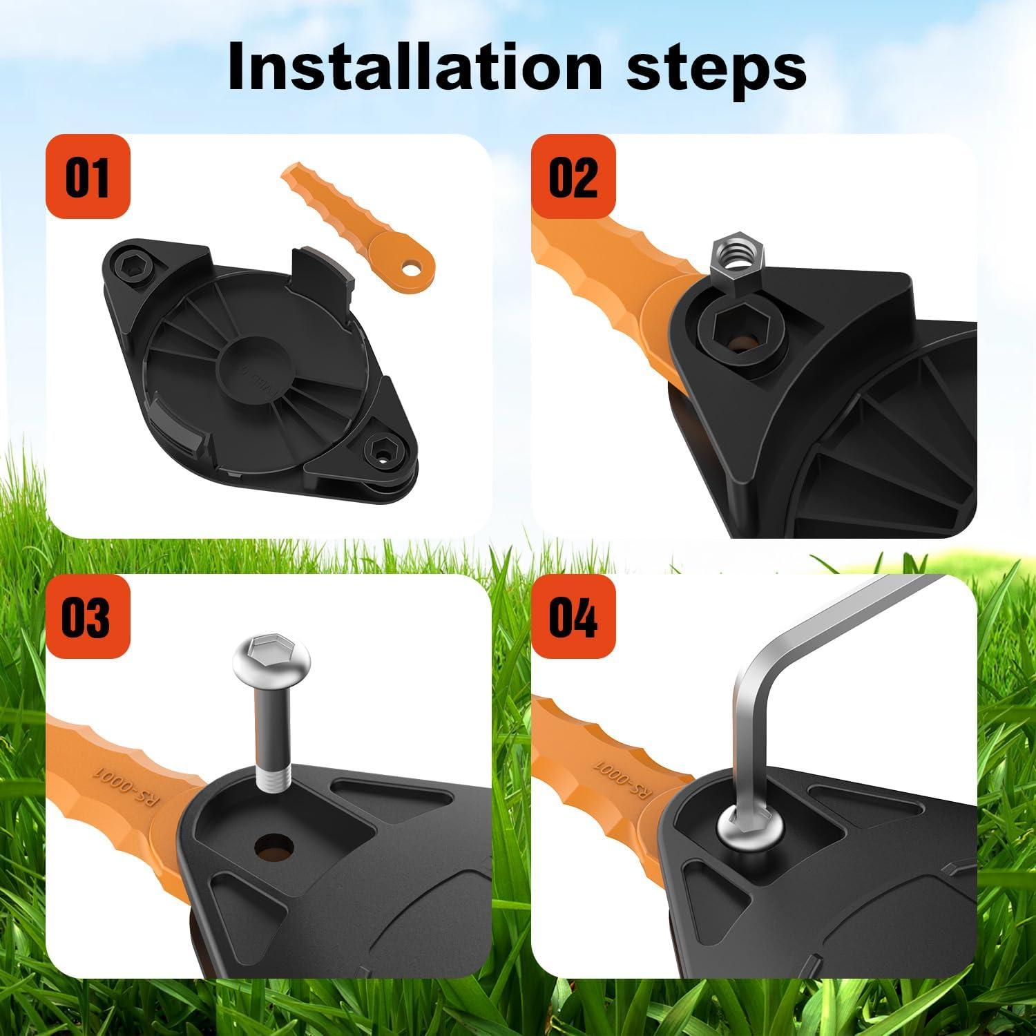 Cabezal de cuchillas RIVERSHINE para Black Decker GH900 y más