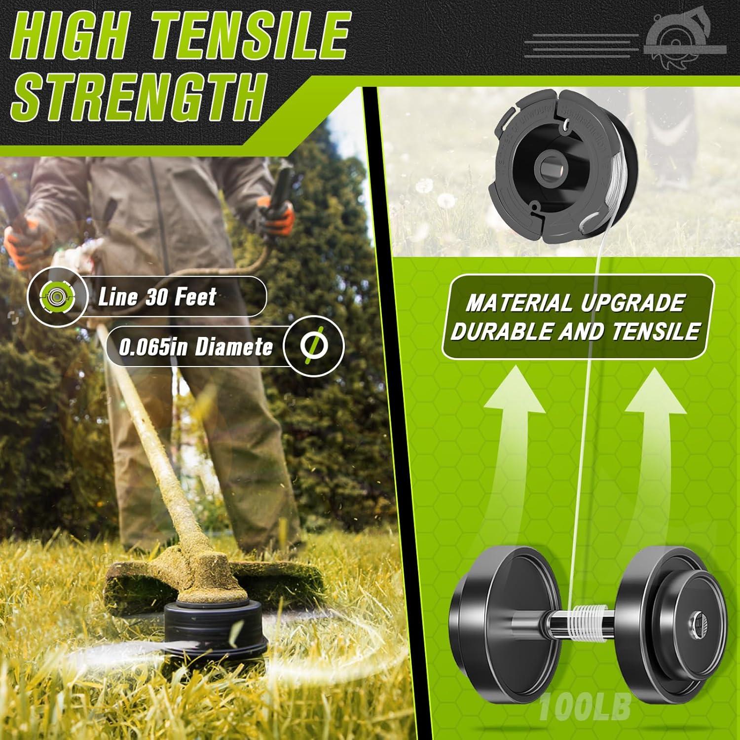 Carrete Reemplazo TOPEMAI AF-100 para Desmalezadora 30 pies