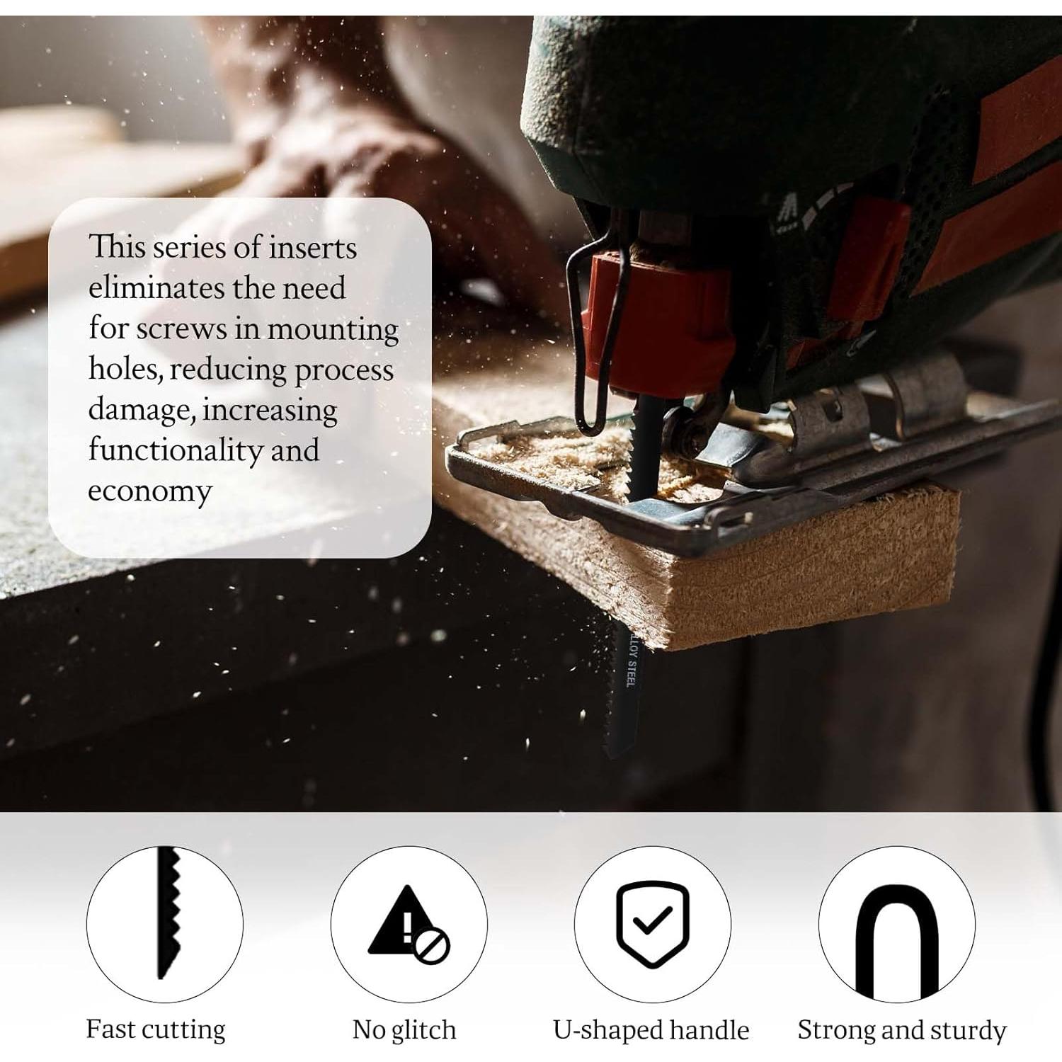 Juego de 14 Hojas de Sierra de Calar Universal EupHHonycs