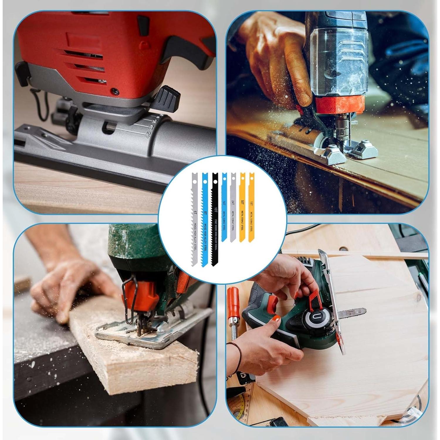 Juego de 14 Hojas de Sierra de Calar Universal EupHHonycs