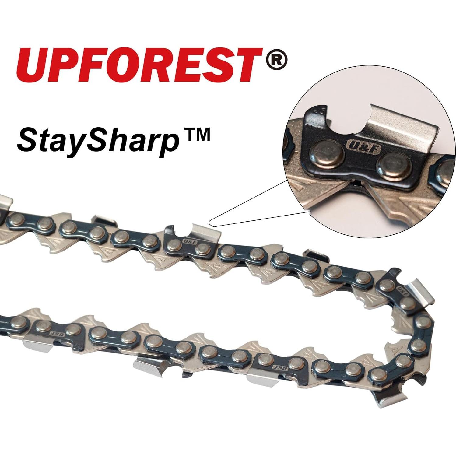 Cadena de sierra de 20 cm para Black & Decker y Troy-Bilt