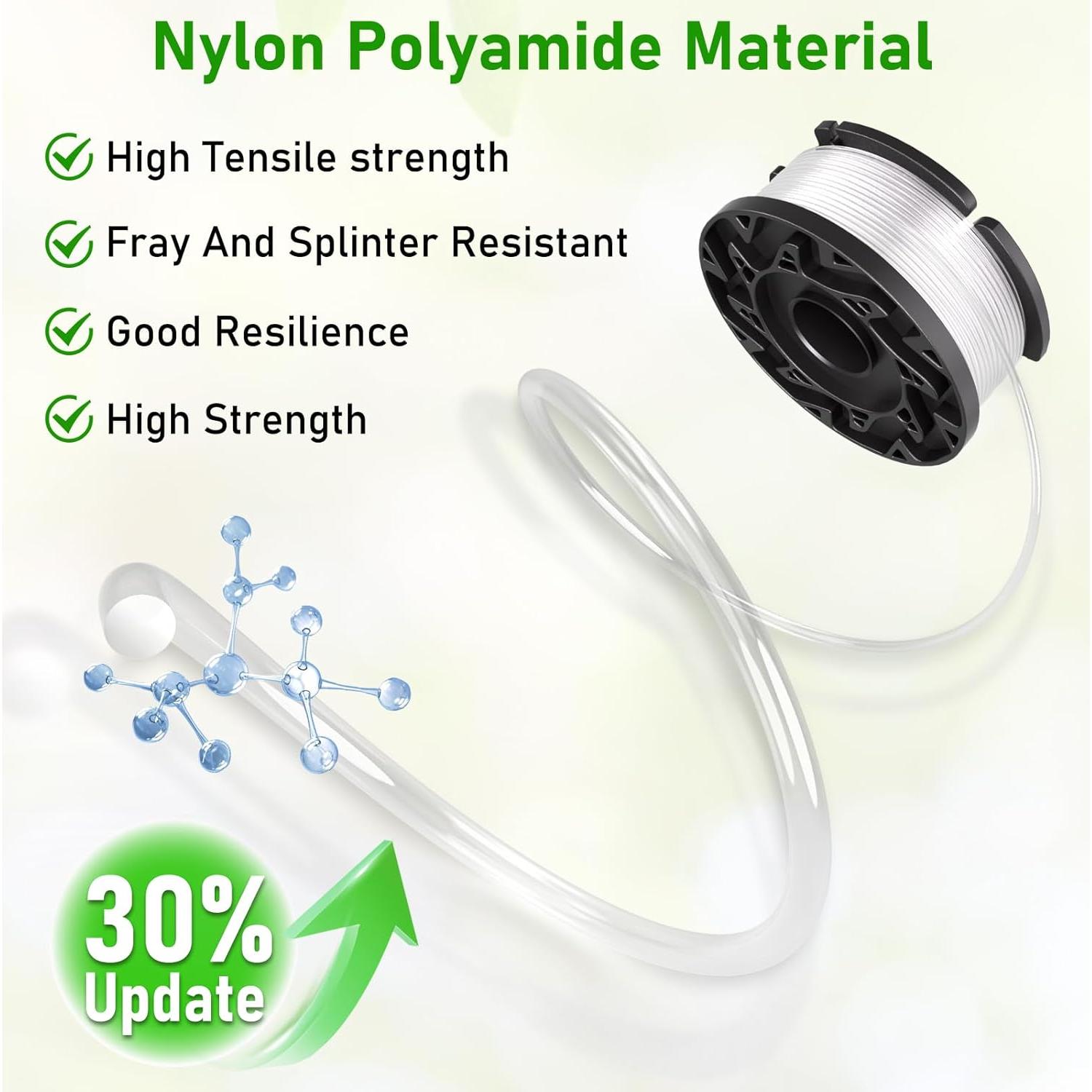 Carrete Desmalezadora Hechuang AF-100 9,14m 0,165cm 6+2