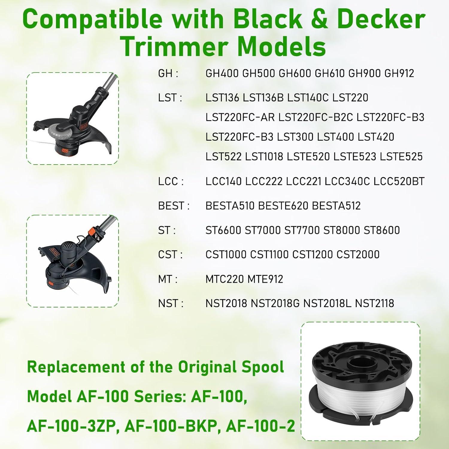 Carrete Desmalezadora Hechuang AF-100 9,14m 0,165cm 6+2